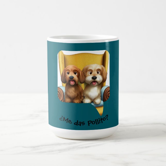Taza Infantil “Amiguitas Peludas” Kaffeetasse (Mittel)