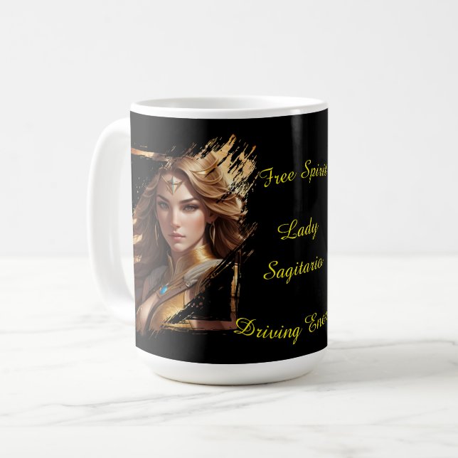 Taza Lady Sagitario Kaffeetasse (Vorderseite Links)
