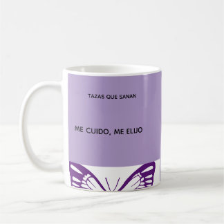 TAZA ME CUIDO ME ELIJO REGALO MUJER KAFFEETASSE