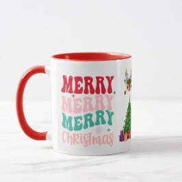 Taza Merry Christmas, Feliz Navidad  Tasse