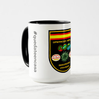 Taza Operación Bálmis Seguridad Privada España Tasse