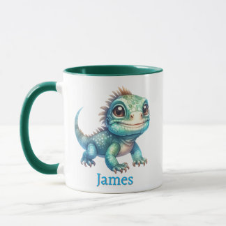 Taza para niños personalizada con diseño de animal tasse