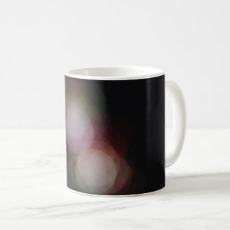 Taza personalizada con fotografía de efecto bokeh kaffeetasse