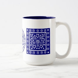 taza Puebla1 Zweifarbige Tasse