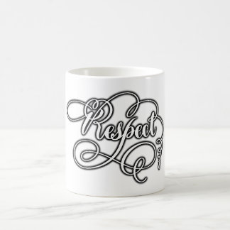 Taza respect  kaffeetasse