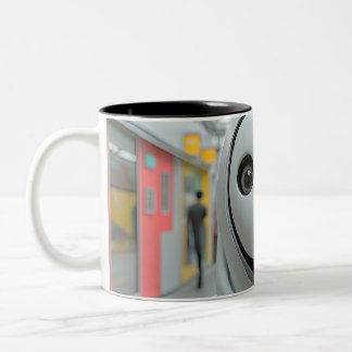taza sorpresa zweifarbige tasse