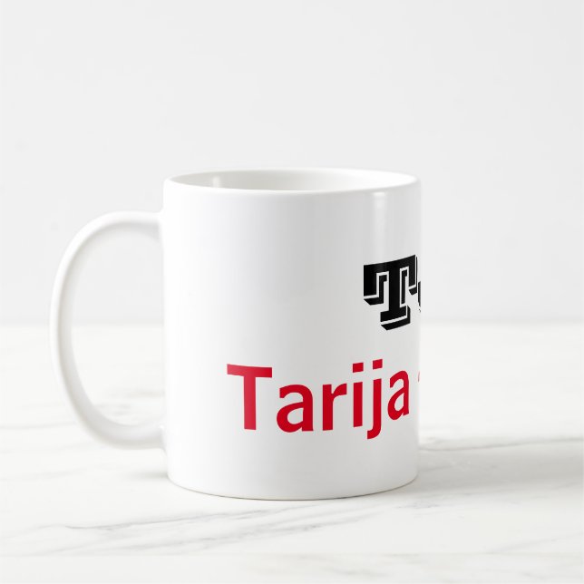 Taza Tarija Bolivia Kaffeetasse (Links)