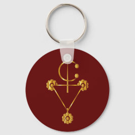 Tazerzit Amazigh am Royal Red Bg Schlüsselanhänger