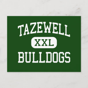 Tazewell - Bulldogs - High - Tazewell Virginia Postkarte