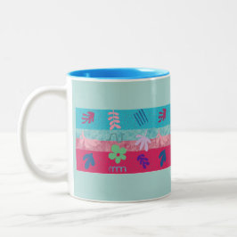 Tazza colorata zweifarbige tasse