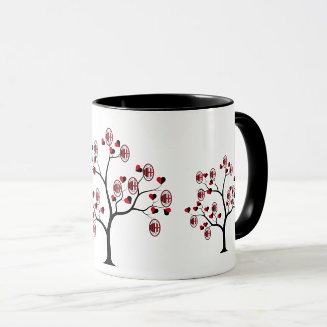 Tazza Milan calcio Tasse (VorderseiteRechts)