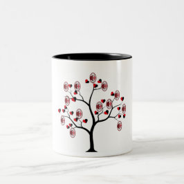Tazza Milan calcio Zweifarbige Tasse