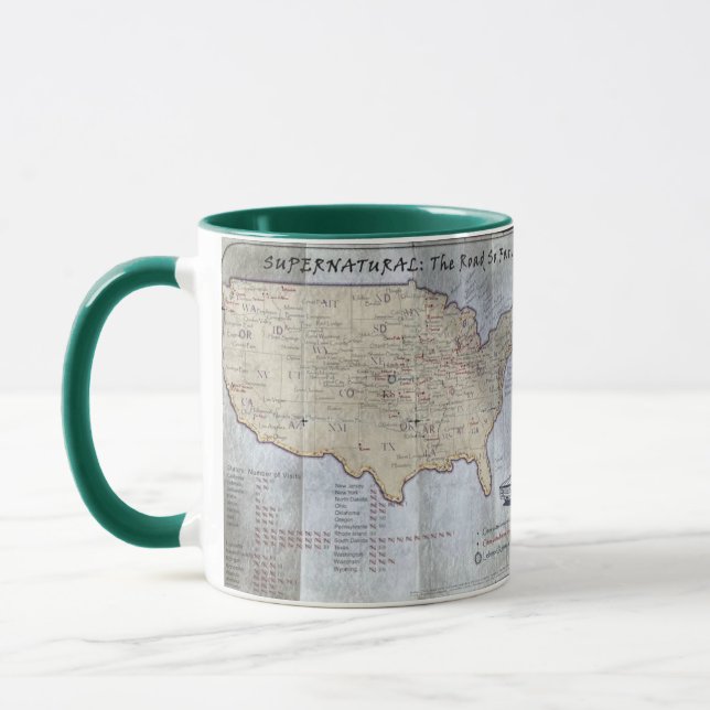 Tazza Supernatural The Road So Far Tasse (Links)