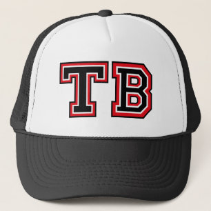 "TB"-Monogramm Truckerkappe