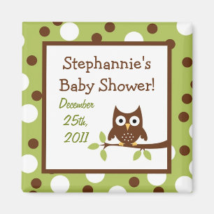 {TBA} 2"x2" Woodland Friends Gastgeschenk Magnet