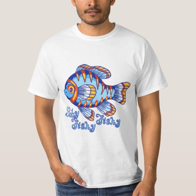 TBA Baby Blue Fishy T-Shirt (Vorderseite)