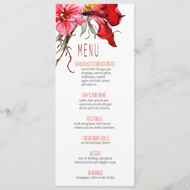 : : Tba : : Flora Botanica fleurit le menu de (Devant)