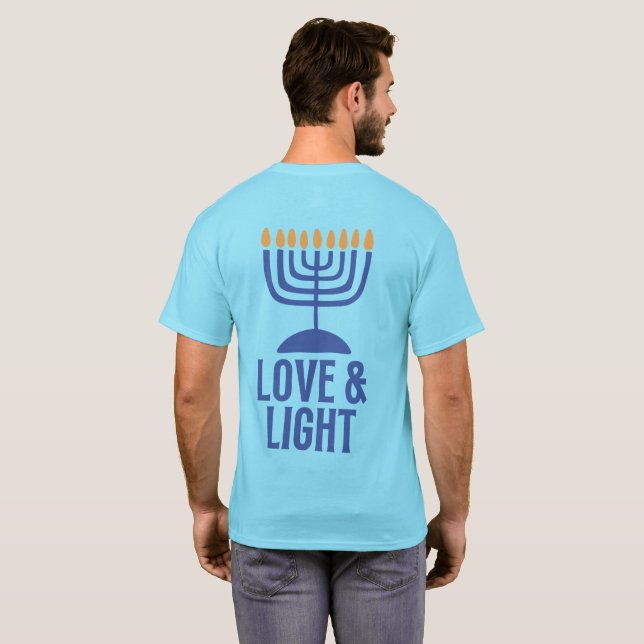 TBA-Liebe & Light T-Shirt (Schwarz voll)