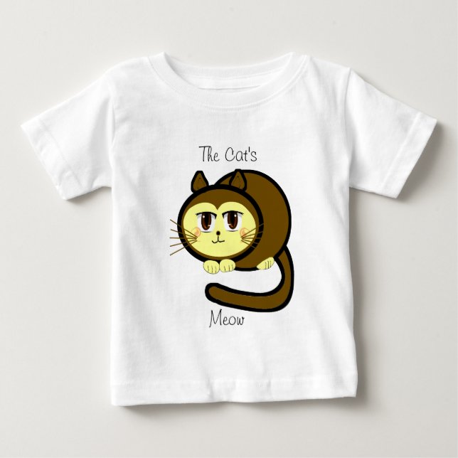 TBA-PREISGEWINNER Die Katzenmetalle - individuell  Baby T-shirt (Vorderseite)