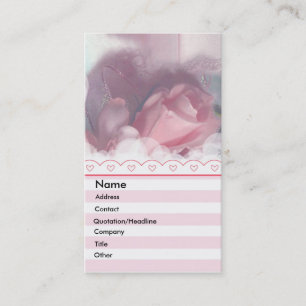 - TBA - Rose Visitenkarte