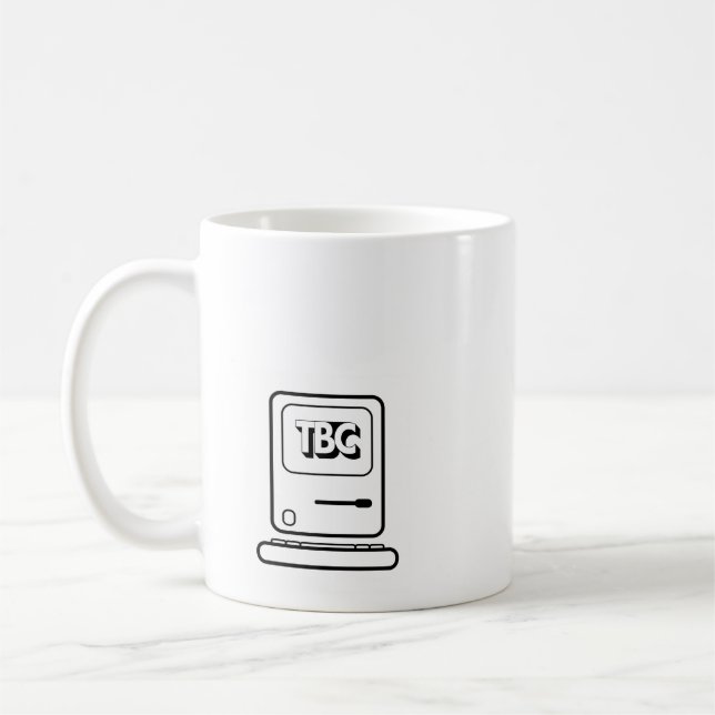 TBC Computer-Tasse Kaffeetasse (Links)