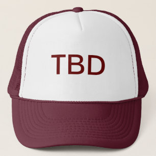 TBD Fernlastfahrer-Hut Truckerkappe