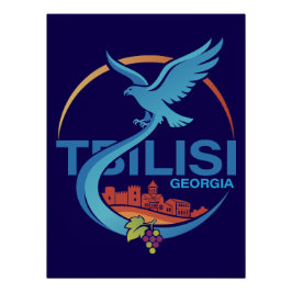 Tbilisi Georgia Eastern Europe Poster