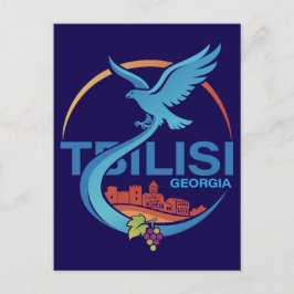 Tbilisi Georgia Eastern Europe Postkarte