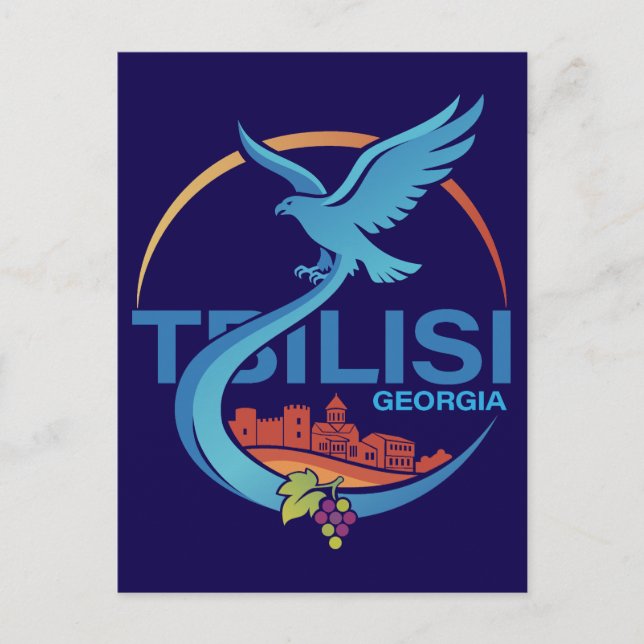 Tbilisi Georgia Eastern Europe Postkarte (Vorderseite)