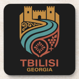 Tbilisi Georgia Getränkeuntersetzer