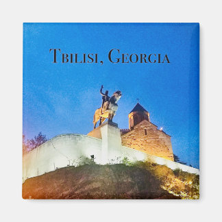 Tbilisi, Georgia Magnet – King Vakhtang Gorgasali 