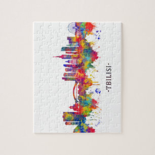 Tbilisi Georgia Skyline