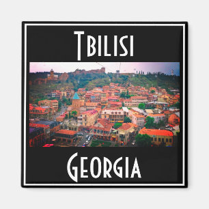 Tbilisi Georgien Stadtansicht Stadtbild Architektu Magnet