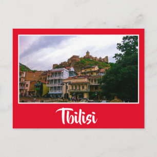 Tbilisi Georgien Stadtansicht Straßenarchitektur Postkarte