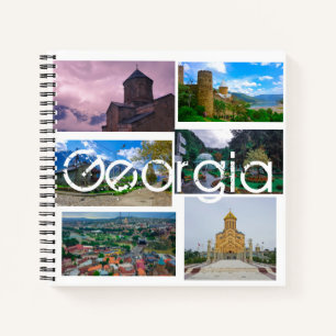 Tbilisi Kasbegi Bordschomi Georgien Architektur Notizbuch