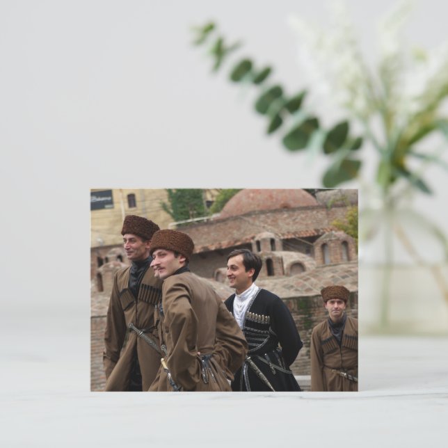 Tbilisoba Festival, Tiflis. Georgia Postkarte (Stehend Vorderseite)