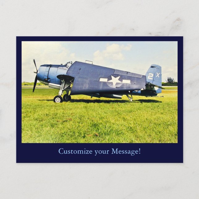 TBM Avenger Postkarte (Vorderseite)