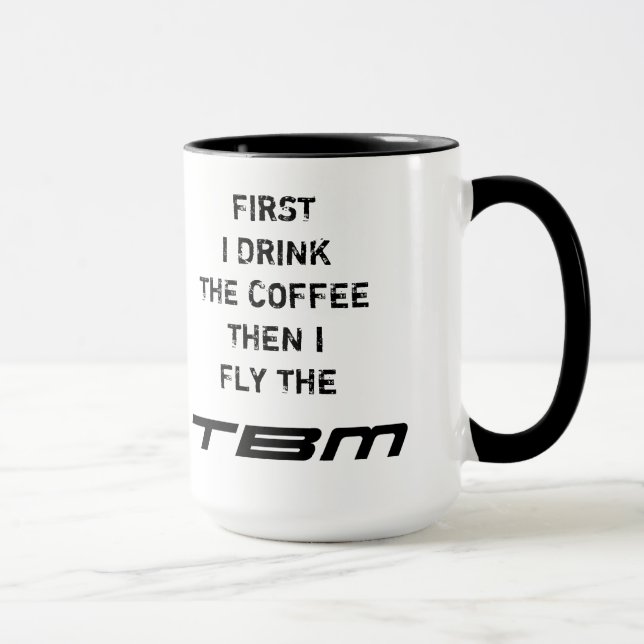 TBM Kaffee-Tasse - lustig Tasse (Rechts)