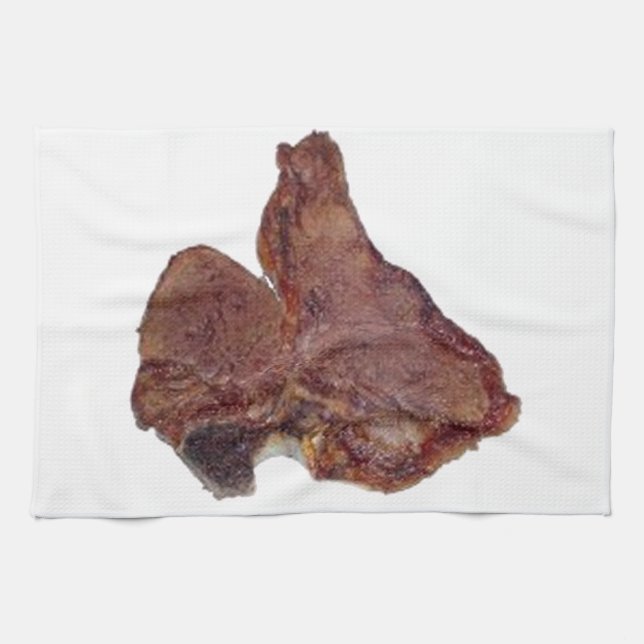 TBone Steak Handtuch (Horizontal)
