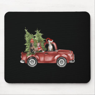 Tbull Auf Auto Weihnachtsbaumanhänger Lustiges Wei Mousepad