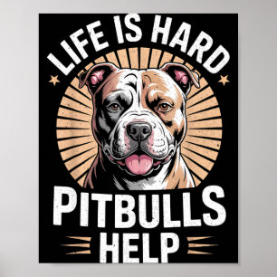 Tbull Mama Papa Leben Ist Hart Tbulls Hilfe Lustig Poster
