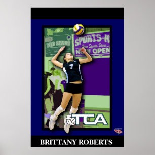 TCA Volleyball-Plakat Poster