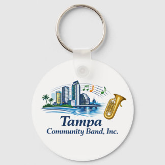 TCB Baritone/Euphonium/Tuba Logo Keychain Schlüsselanhänger