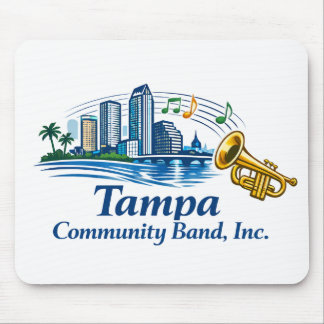 TCB Trompeter-Logo-Mauspad Mousepad