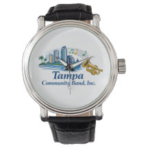 TCB Trompeter Logo Uhr