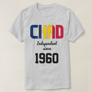 Tchad Flag Independence Celebration T-Shirt