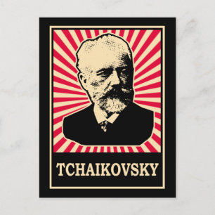 Tchaikovsky Postkarte