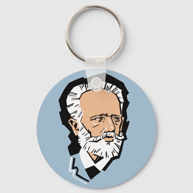 Tchaikovsky Schlüsselanhänger (Vorderseite)