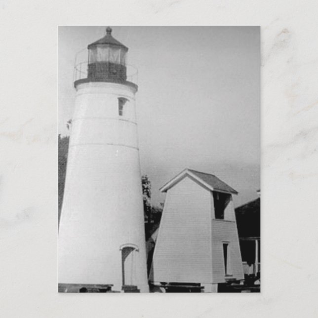 Tchefuncte River Range Lighthouse 2 Postkarte (Vorderseite)