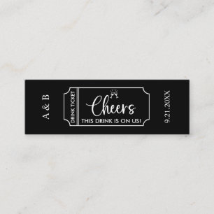 Tchin Boisson Offerte Carte de Boisson Ticket Cade